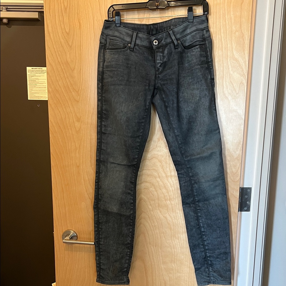 G-Star Women's Dark Gray Skinny Jeans